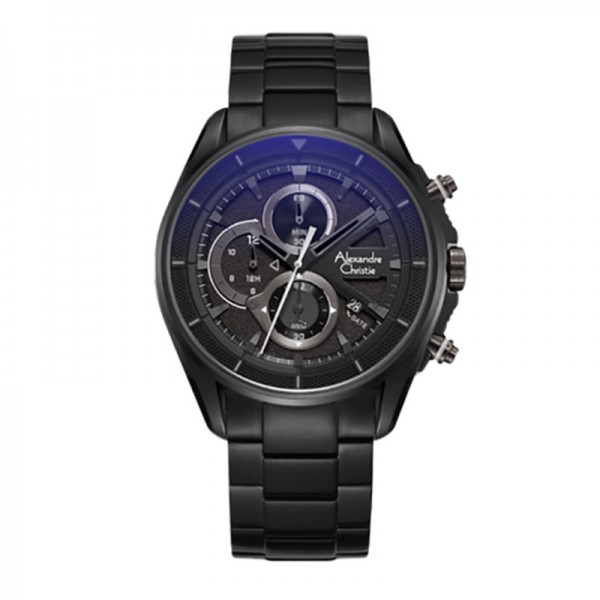 Alexandre Christie AC 6662 Full Black MCBIPBA